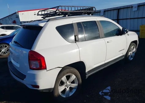 2012 Jeep Compass Sport из США, поврежденный, VIN 1C4NJDBB4CD683309